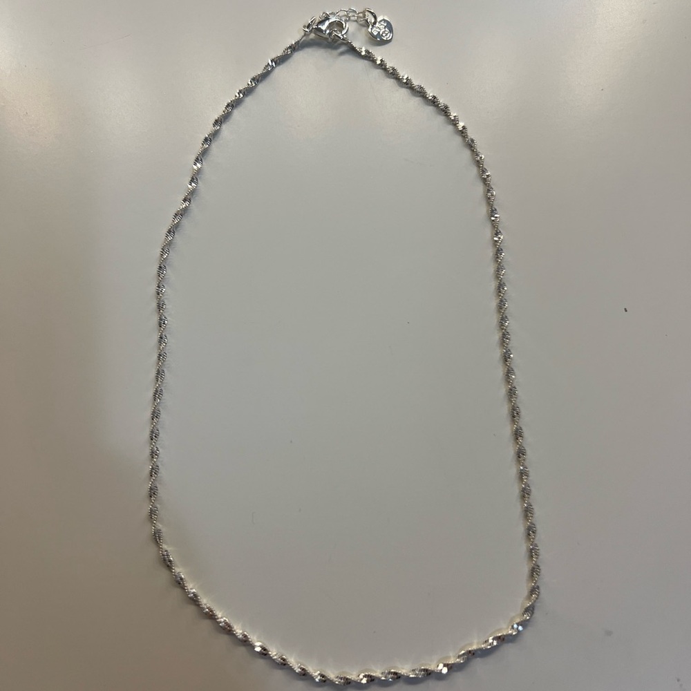 Evry Jewels Silver Necklace